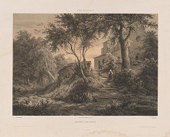 Ludwig Halauska – Príchod ku kostolu 