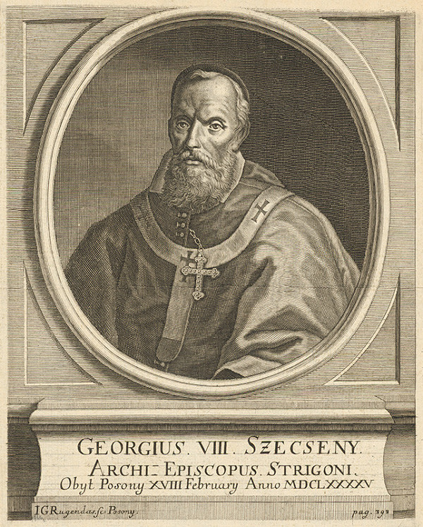 Jeremias Gottlob Rugendas – Portrét Juraja VIII.Szécsenyiho