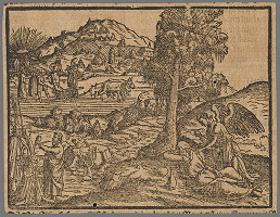 Stredoeurópsky grafik zo 16. storočia – Výjav zo Starého zákona 20. 