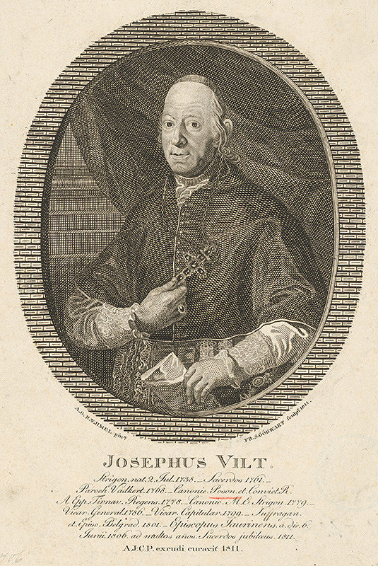 Franz Seraphim Goebwart, Achatius Gottlieb Rähmel – Podobizeň Jozefa Vilta