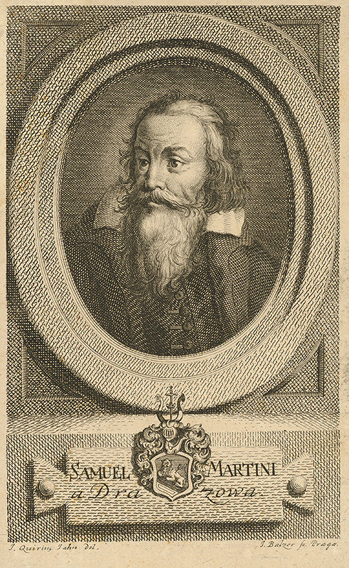 Jan Jakub Quirin Jahn, Jan Jiří Balzer – Portrét Samuela Martiniho