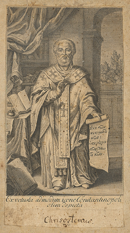 Stredoeurópky grafik z prelomu 18. - 19. storočia – Chrisostemus 