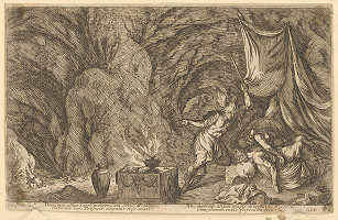 Johann Wilhelm Baur – Perzeus odťal hlavu Medúzy 