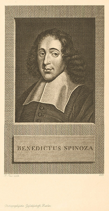 Johann Heinrich Lips – Podobizeň Benedikta Spinozu