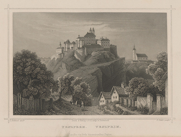 L. Oeder, Ludwig Rohbock – Pohľad na Veszprém