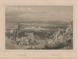 Johann Gabriel Friedrich Poppel, Ludwig Rohbock – Pohľad na Miškovec 