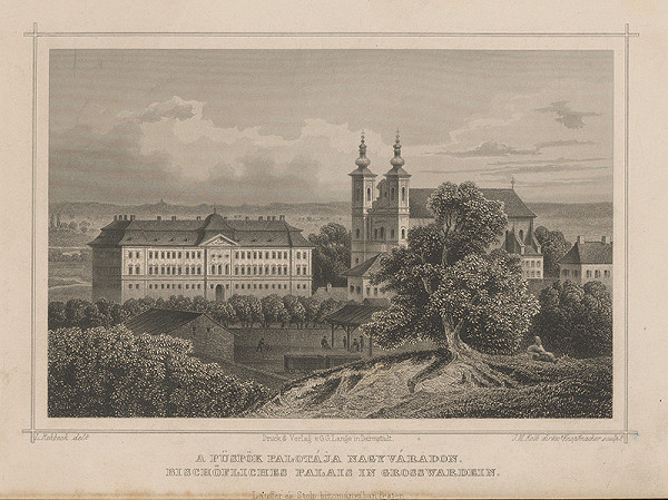 Knopfmacher, Ludwig Rohbock, Joseph Maximilian Kolb – Biskupský palác v Nadváradone