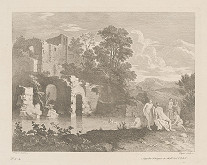 Joseph Wagner, Franz de Paula Ferg – Krajina so zrúcaninou 