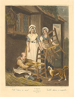 Francis Wheatley – Vypletanie starých stoličiek 