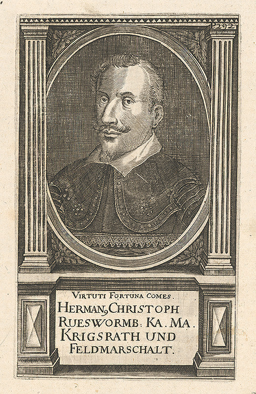 Nemecký grafik zo 17. storočia – Hermann Christoph Rueswormb