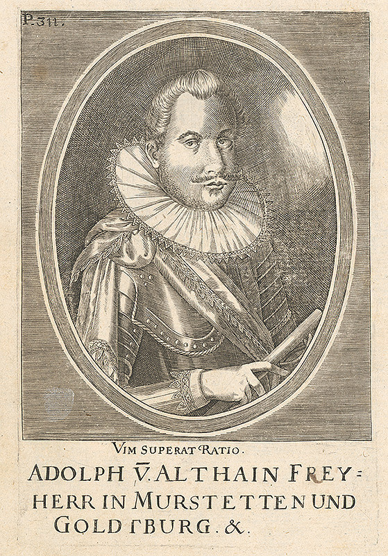 Stredoeurópsky grafik zo 17. storočia – Adolph V.Althain