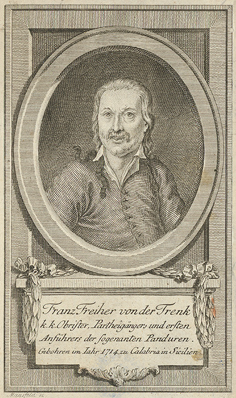 Johann Anton Mansfeld – Portrét F. F. Trenka