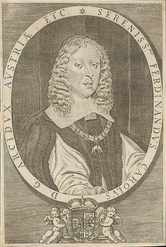 Giacomo Piccini – Portrét arcivojvodu Ferdinanda Karola Rakúskeho