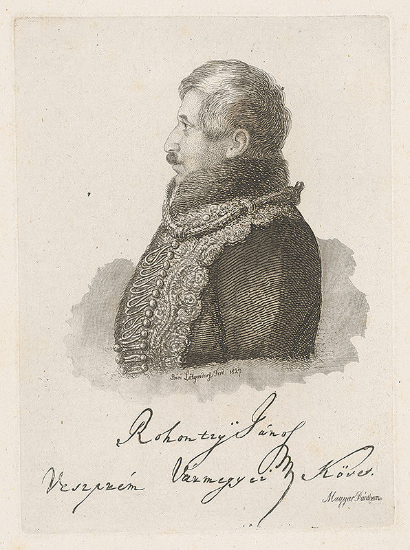Ferdinand Karl Theodor Lütgendorff – Portrét Jána Robotsyho