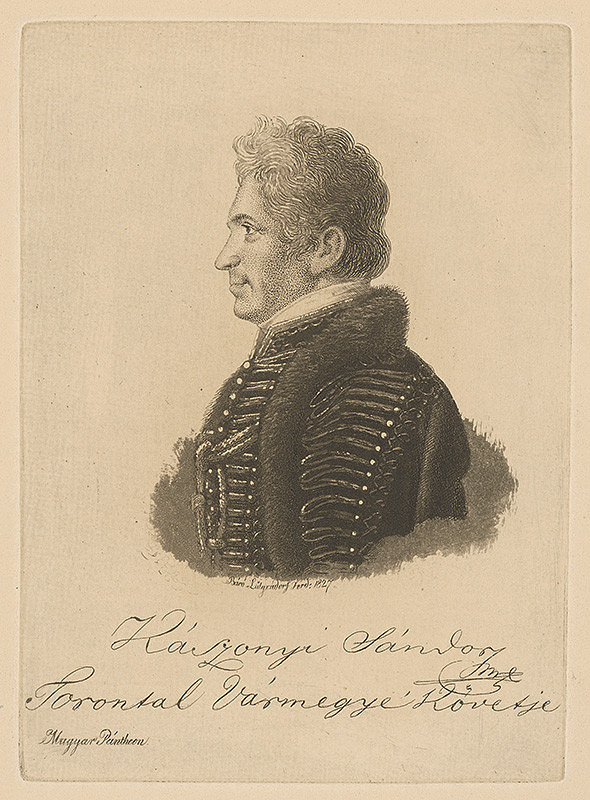 Ferdinand Karl Theodor Lütgendorff – Portrét Šándora Kaszonyiho