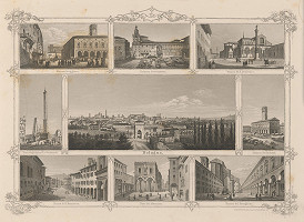 August Hess – Významné budovy v Bologni 