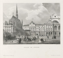 Adolphe Rouargue, Chamouin – Justičný palác v Paríži 