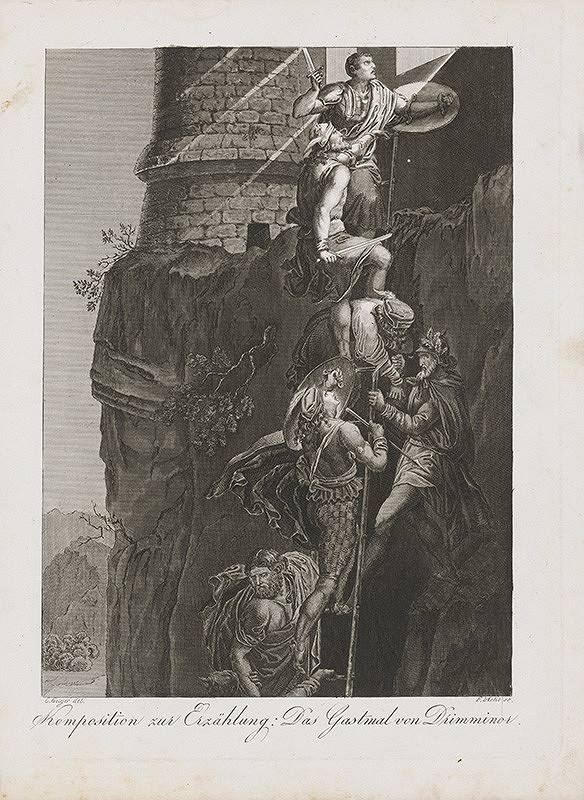Carl Joseph Geiger, Friedrich Mehl – Dobýjanie hradu