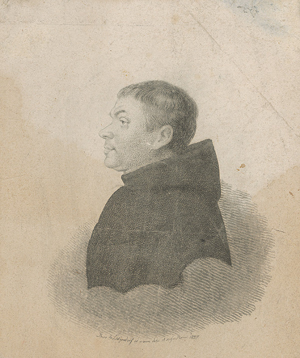 Ferdinand Karl Theodor Lütgendorff – Portrét františkána