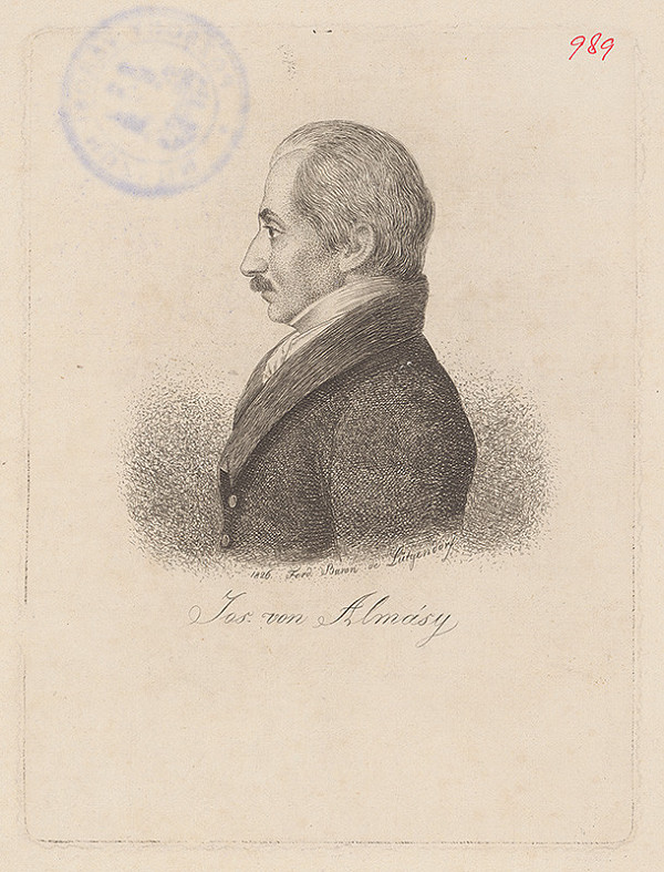 Ferdinand Karl Theodor Lütgendorff – Portrét Jozefa Almásyho