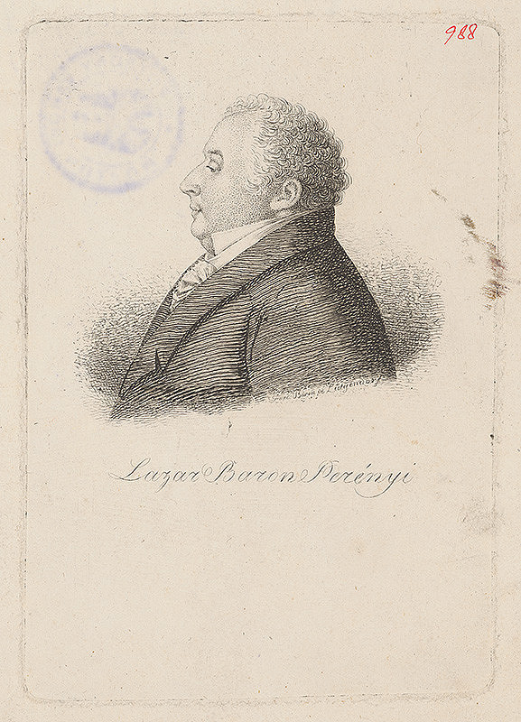 Ferdinand Karl Theodor Lütgendorff – Portrét kanonika Berenyiho