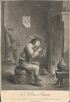 David Teniers, Jacques Nicolas Tardieu – Fajčiar 