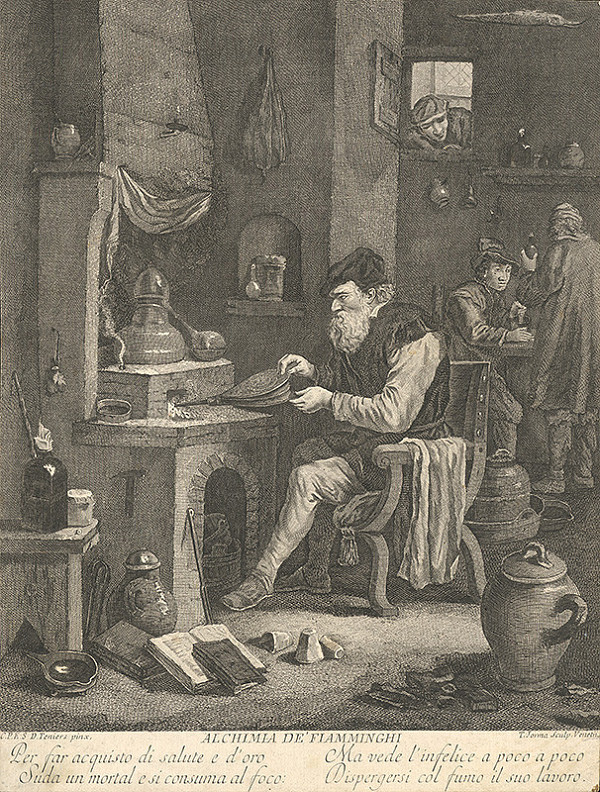 David Teniers, Thomas Jorma – Alchymista 