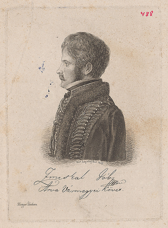 Ferdinand Karl Theodor Lütgendorff – Portrét Jóba Zmeskala