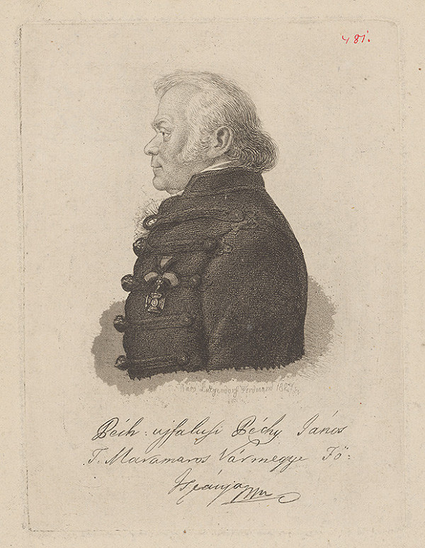 Ferdinand Karl Theodor Lütgendorff – Portrét Jánosa Péchyho