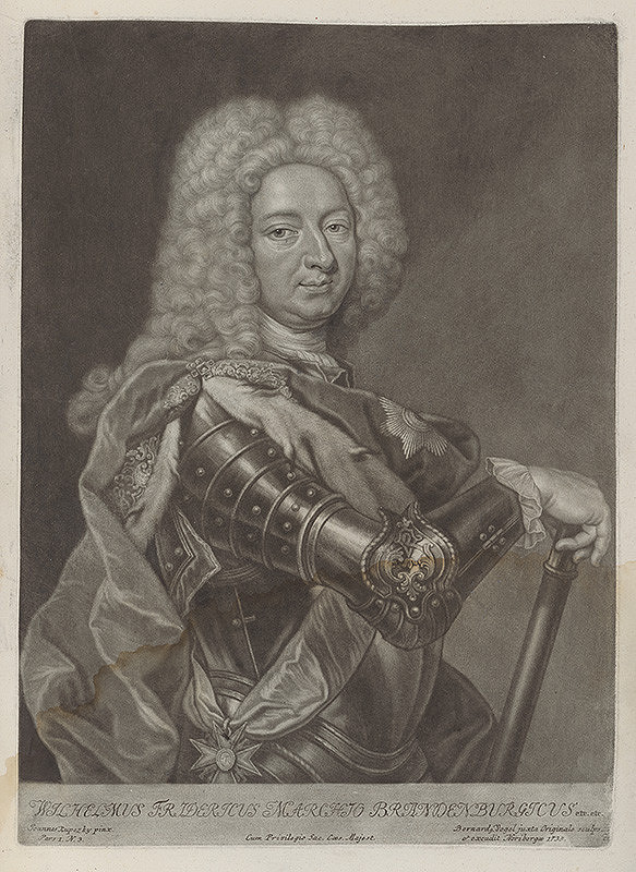 Ján Kupecký, Bernhard Vogel – Portrét kurfirsta Wilhelma F.Brandenburského