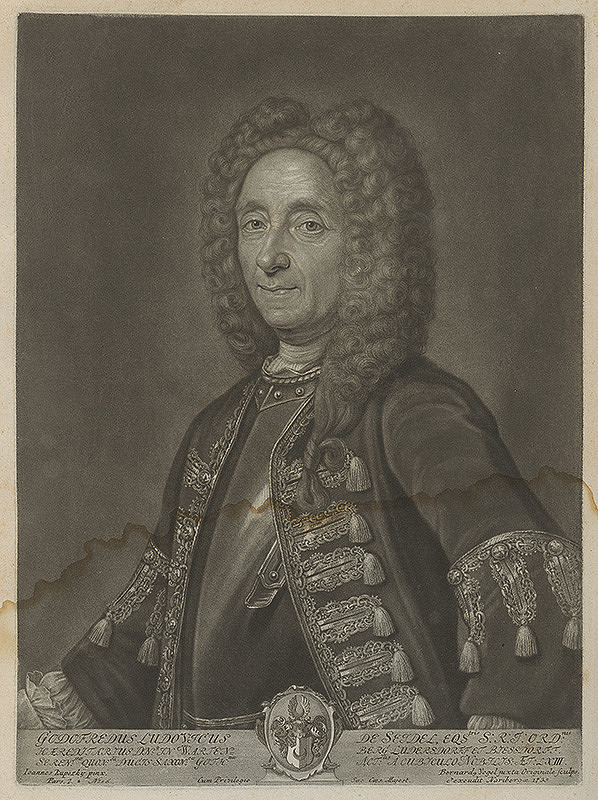 Ján Kupecký, Bernhard Vogel – Portrét baróna Gottfrieda Ludwiga Seidla