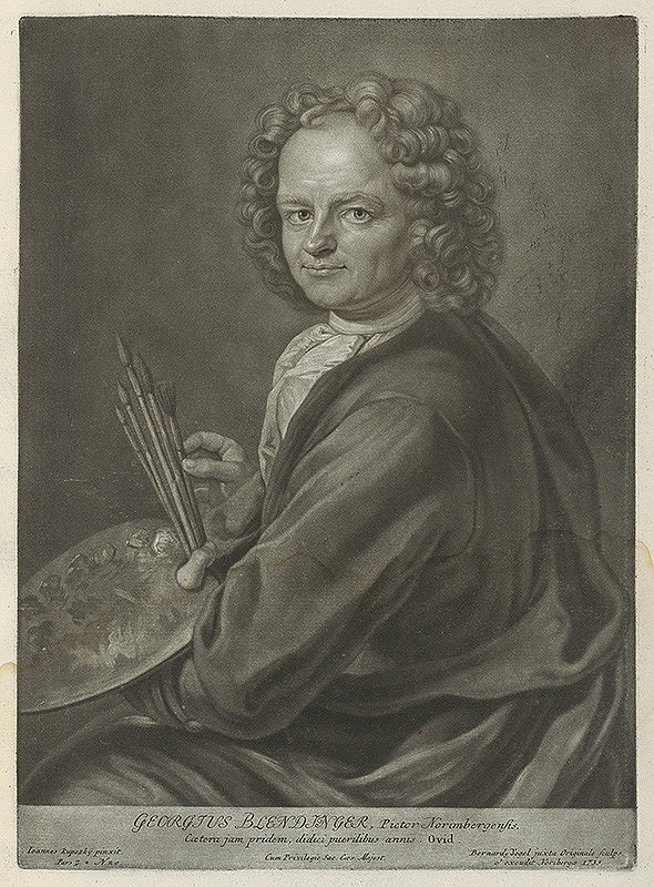Ján Kupecký, Bernhard Vogel – Portrét norimberského maliara Georga Blendingera