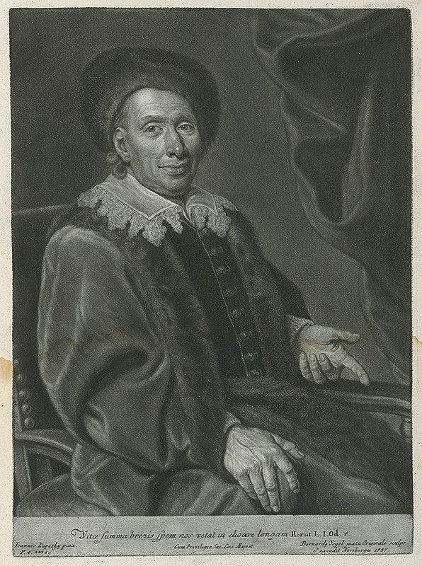 Ján Kupecký, Bernhard Vogel – Portrét baróna Johanna Michaela Gottera (1654-1729) 