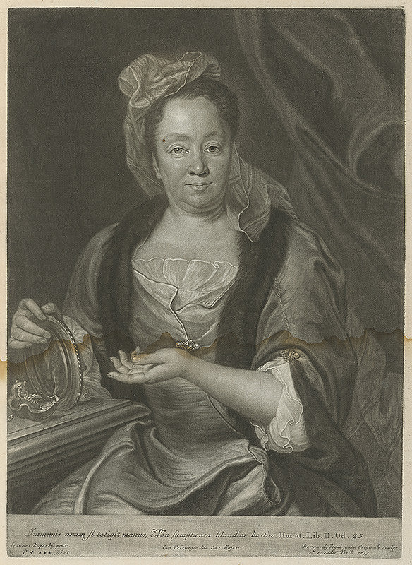 Ján Kupecký, Bernhard Vogel – Ludmilla Magdalena Happe  (1672 - 1735)