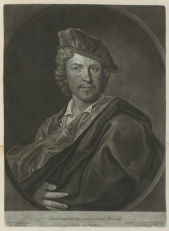 Ján Kupecký, Bernhard Vogel – Portrét viedenského obchodníka Haberstocka