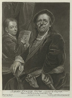 Ján Kupecký, Bernhard Vogel – Autoportrét Kupeckého so synom 