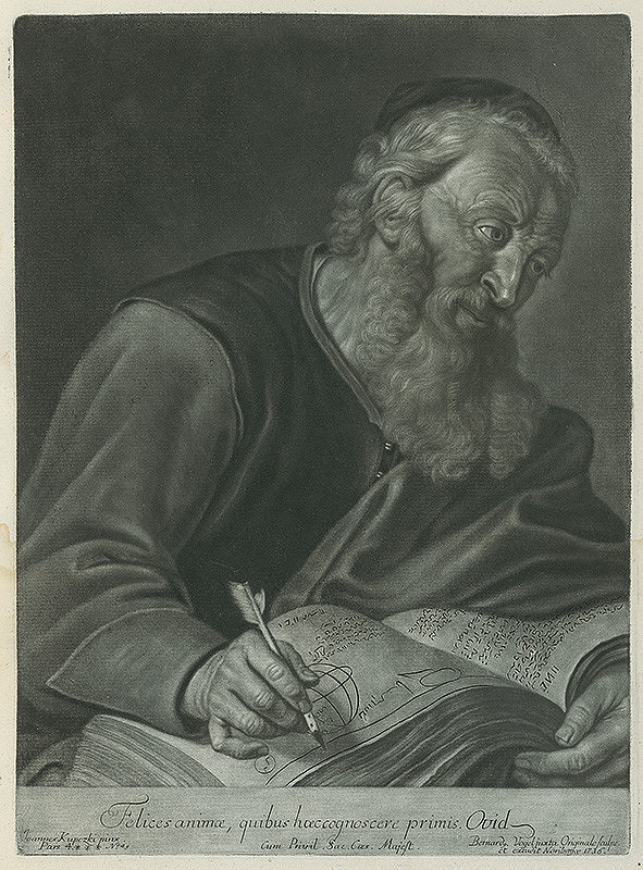 Ján Kupecký, Bernhard Vogel – Podobizeň filozofa - (Philosophus)