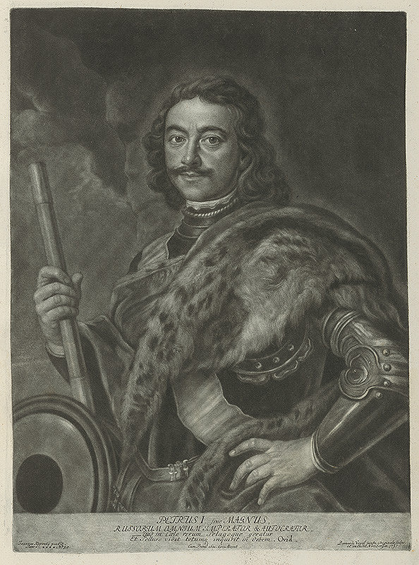 Ján Kupecký, Bernhard Vogel – Portrét cára Petra I. Veľkého