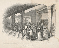 Frantz Wolf, Johann Nepomuk Höchle – Kráľ Ferdinand V. víta Máriu Annu Savojskú  