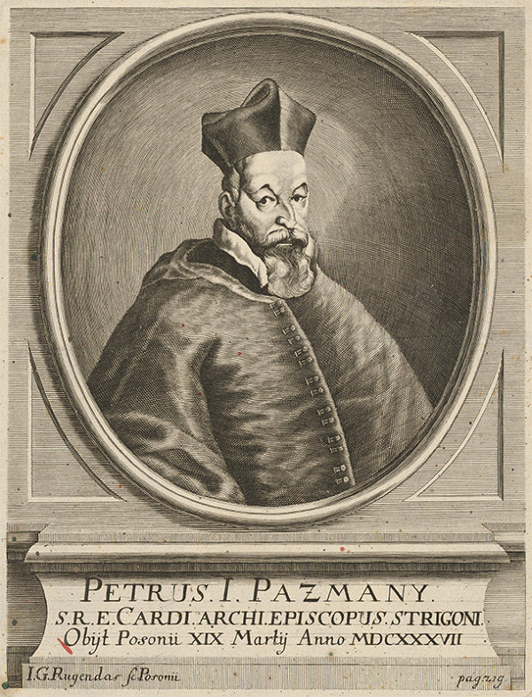 Jeremias Gottlob Rugendas – Portrét Petra Pázmanyho