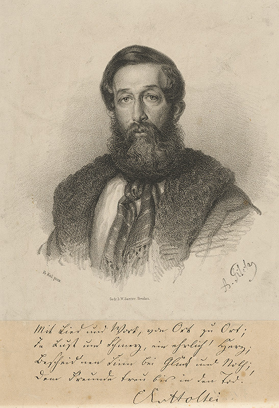 A. Pilch, Franz Keil – Portrét Karola Holteia