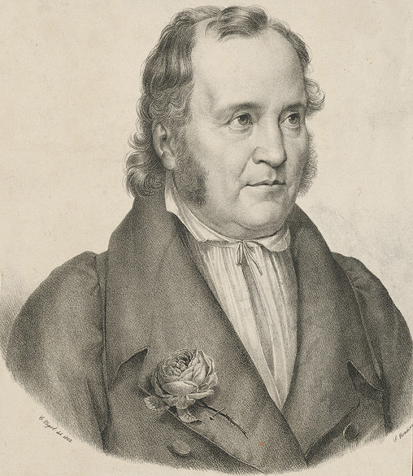 Siegfried Detlev Bendixen, Carl Christian Vogel von Vogelstein – Portrét Jean Paul (Johann Paul Friedrich Richter)