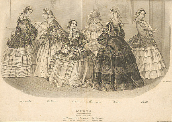 Stredoeurópsky grafik z 19. storočia – L`Iris