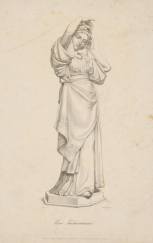 Adalbert Begas, Albert Henry Payne – Žena z Trastevere