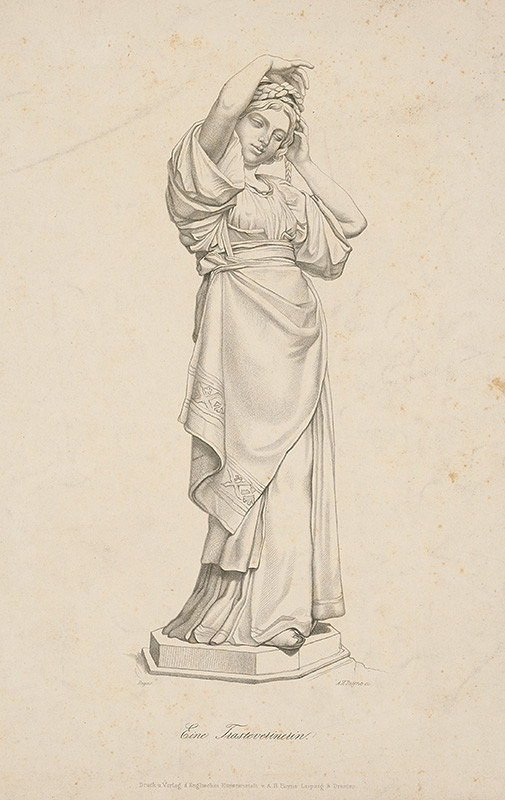 Adalbert Begas, Albert Henry Payne – Žena z Trastevere