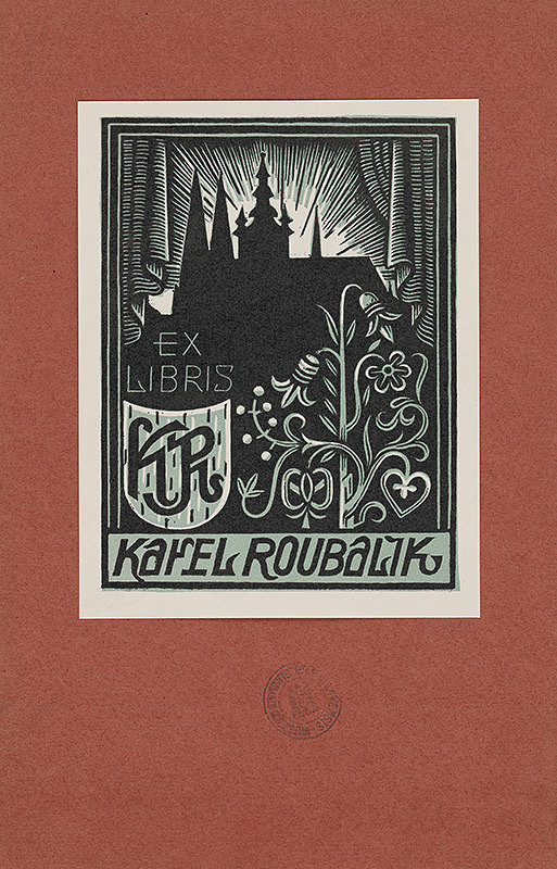 Stredoeurópsky grafik z 20. storočia – Ex libris K. Roubalík