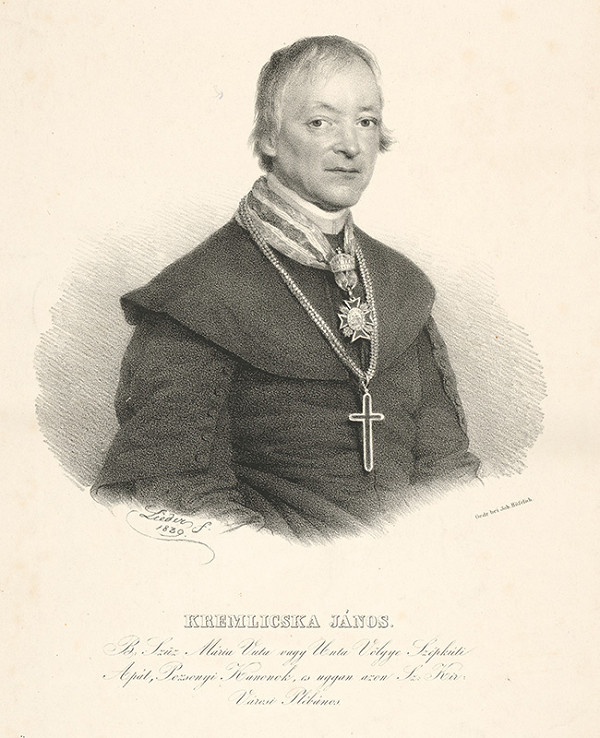 Friedrich Johann Gottlieb Lieder – Portrét Jána Kremličku