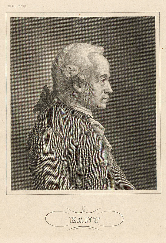 Stredoeurópsky maliar z 19. storočia – Portrét Kanta
