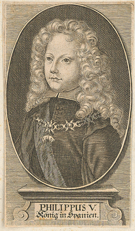 Stredoeurópsky maliar zo 17. storočia – Portrét španielskeho kráľa Filipa V. ako dieťa