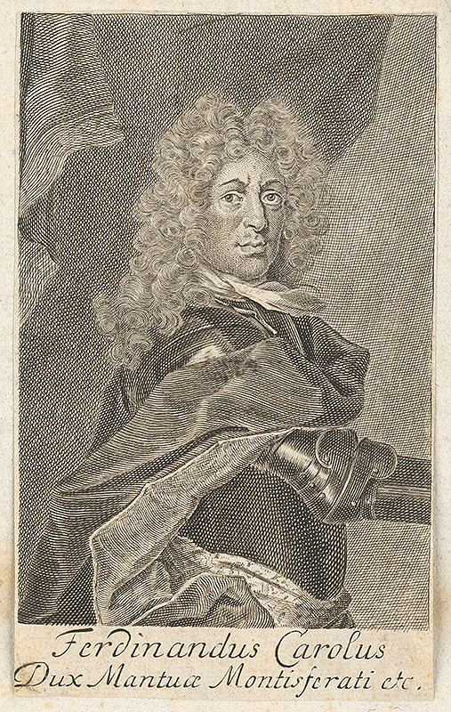 Johann Christoph Sysang – Portrét Ferdinanda Karola Gonzagu-Nevers